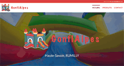 Desktop Screenshot of gonflalpes.com